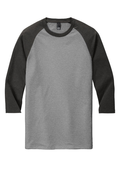District ® Perfect Tri ® 3/4-Sleeve Raglan Mens and Womens