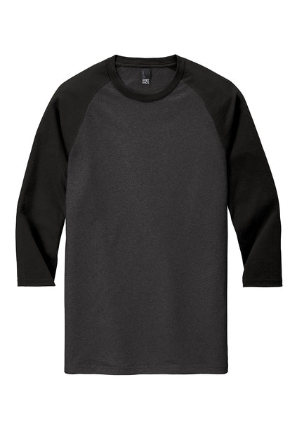 District ® Perfect Tri ® 3/4-Sleeve Raglan Mens and Womens