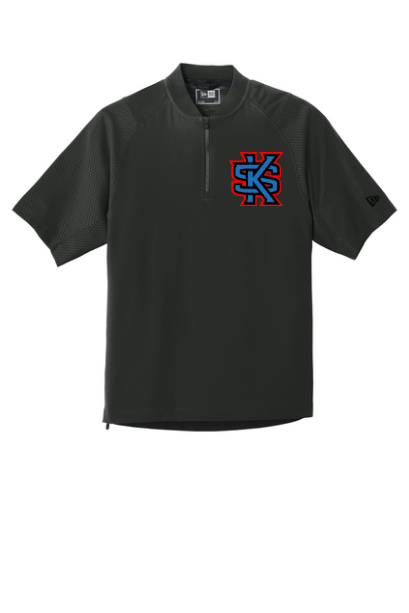 New Era® Cage Short Sleeve 1/4-Zip Jacket Adult